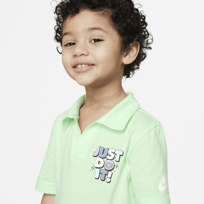 Nike Sportswear Create Your Own Adventure Toddler Polo and Shorts Set