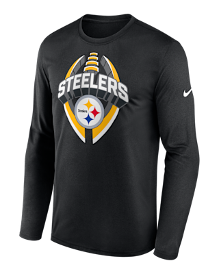 Мужская футболка Pittsburgh Steelers Legend Icon Nike Dri-FIT NFL Long-Sleeve