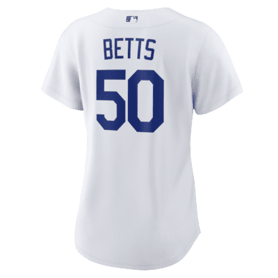 MLB Los Angeles Dodgers (Mookie Betts) Women's Replica Baseball Jersey