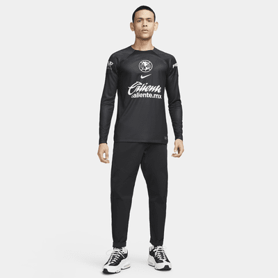 Nike Men's Club America 2023/24 Goalkeeper Jersey Black/White, XL