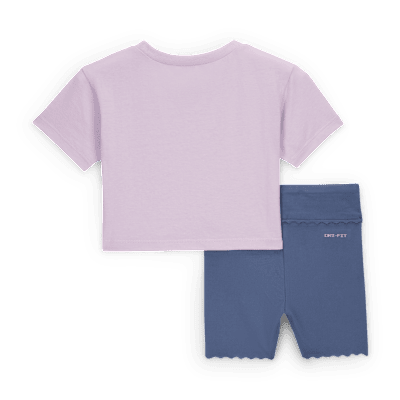 Nike Dri-FIT Swoosh Motion Baby 2-Piece Bike Shorts Set