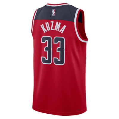 Jersey Nike Dri-FIT de la NBA Swingman para hombre Washington Wizards Icon Edition 2022/23