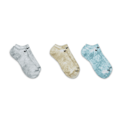 Nike Everyday Plus Cushioned No-Show Socks (3 Pairs)