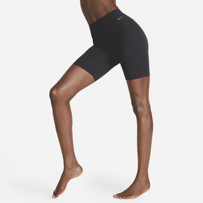 Nike Zenvy Pantalón corto de talle medio y sujeción ligera de 20 cm de ciclismo - Mujer