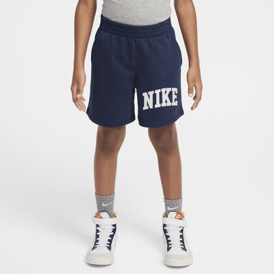 Nike Sportswear Club Little Kids' Applique French Terry Shorts