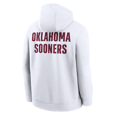 Oklahoma Club Basketball 2-Hit Men's Nike College Pullover Hoodie
