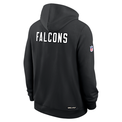 Sudadera con gorro sin cierre Nike Dri-FIT de la NFL para hombre Atlanta Falcons Alt Offensive Set Play Sideline