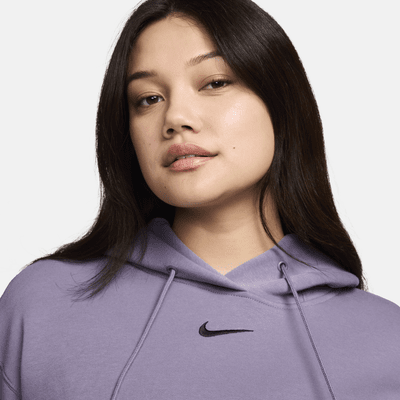 Nike Sportswear Phoenix Fleece túlméretezett, kapucnis, belebújós női pulóver