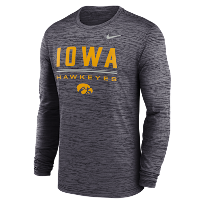 Iowa Sideline Velocity Men's Nike Dri-FIT College T-Shirt from Nike - $48