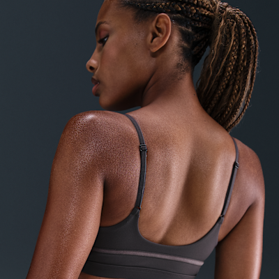 Nike One sport-bh met vulling en lichte ondersteuning