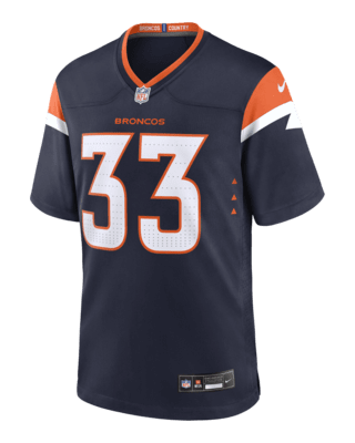 Мужские джерси Javonte Williams Denver Broncos Nike NFL Game Football Jersey для футбола