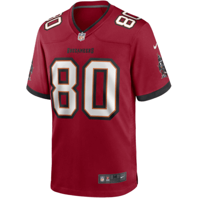 Nike Tampa Bay Buccaneers No80 O. J. Howard Red Team Color Men's Super Bowl LV Champions Patch Stitched NFL Vapor Untouchable Elite Jersey