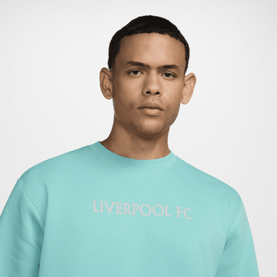 Liverpool FC Club Men's Nike Soccer Crew-Neck Sweatshirt