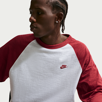 Nike Sportswear Club Men's 3/4-Sleeve Raglan Top