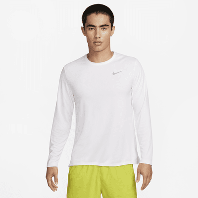 Nike Miler 男款 Dri-FIT UV 長袖跑步上衣