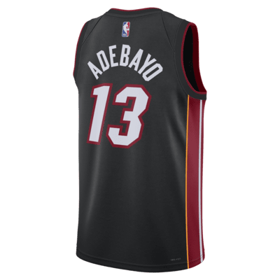 Jersey Nike Dri-FIT de la NBA Swingman para hombre Miami Heat Icon Edition 2022/23