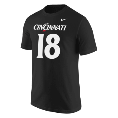 Playera universitaria Nike para hombre Cincinnati Travis Kelce Cincinnati