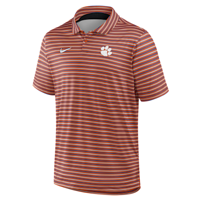 Clemson Tour Stripe Men's Nike Dri-FIT College Polo