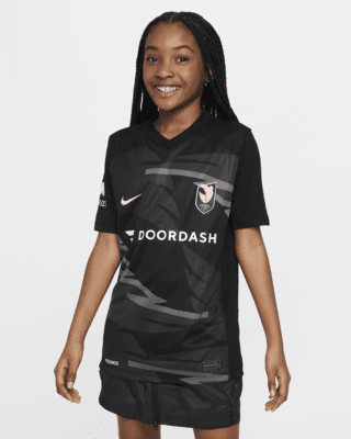 Подростковые джерси Angel City FC 2024 Stadium Primary Big Kids' Nike Dri-FIT NWSL Replica Jersey