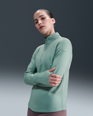 Женские  Nike One Therma-FIT 1/2-Zip Mid Layer