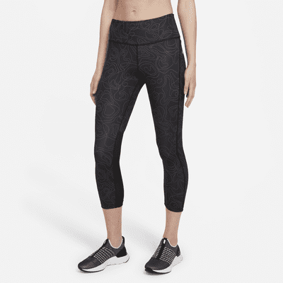 Leggings de running cortos de tiro medio para mujer Nike Fast Run Division.  Nike MX