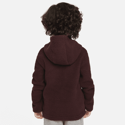 Sudadera con gorro sin cierre infantil Nike Sportswear Sherpa Pullover Hoodie