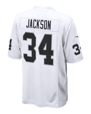 NFL Las Vegas Raiders (Bo Jackson) Men's Game Football Jersey.