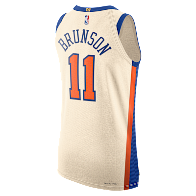 Jalen Brunson New York Knicks City Edition Men's Nike Dri-FIT ADV NBA Authentic Jersey