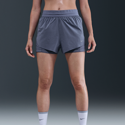 Nike Swift Women's Dri-FIT Mid-Rise 2-in-1 Running Shorts