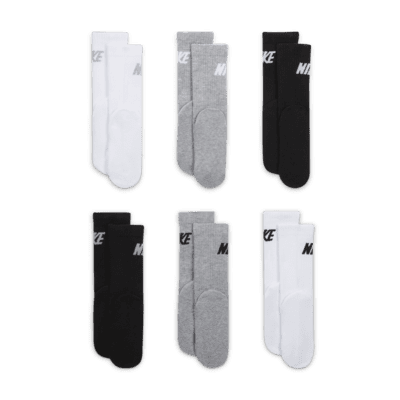 Calcetines largos para niños pequeños Nike (6 pares)