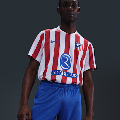 Atlético Madrid 2025/26 Stadium Home Men's Nike Dri-FIT Football Replica Shorts