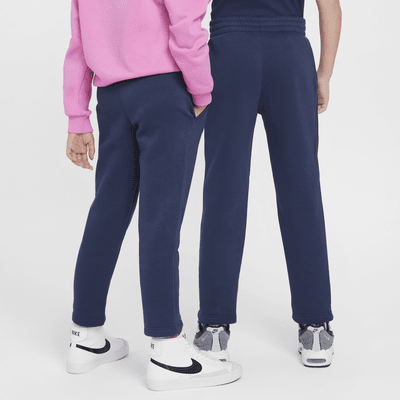 Pantalones con dobladillo abierto para niño talla grande Nike Sportswear Club Fleece