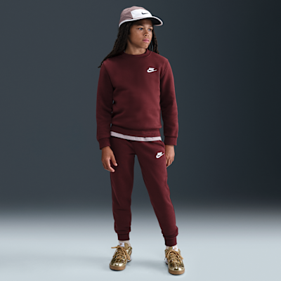 Sudadera para niños talla grande Nike Sportswear Club Fleece