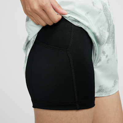 Nike One Women's Dri-FIT High-Waisted 8cm (approx.) 2-in-1 Shorts