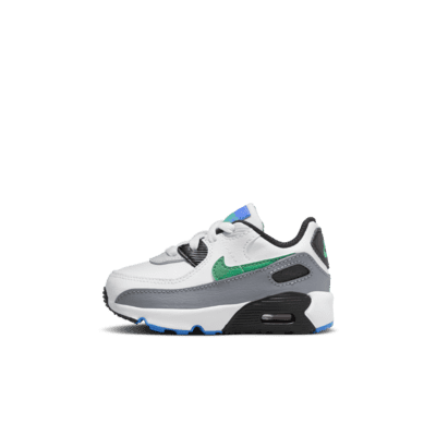 Nike Air Max 90 Toggle Baby/Toddler Shoes in White, Size: 4C | CV0065-109
