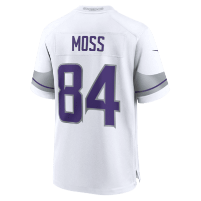 Jersey para el partido de la NFL Nike para hombre Randy Moss Minnesota Vikings