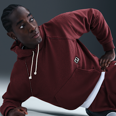 Camisola de treino de lã cardada Dri-FIT Nike Gym Heritage para homem