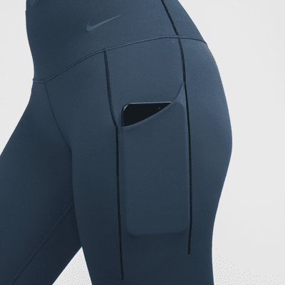 Legging long taille mi-haute à maintien normal avec poches Nike Universa pour femme