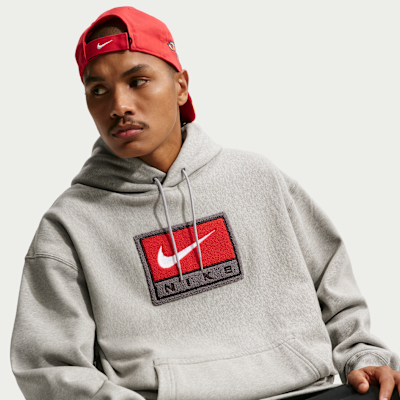 Nike Solo Swoosh Men's Fleece Pullover Hoodie