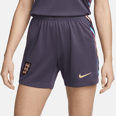 Shorts da calcio replica Nike Dri-FIT Inghilterra 2024 Stadium da donna – Away