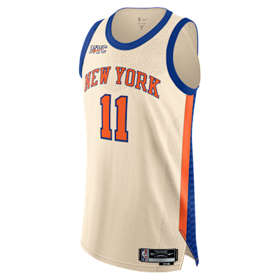 Jalen Brunson New York Knicks City Edition Men's Nike Dri-FIT ADV NBA Authentic Jersey
