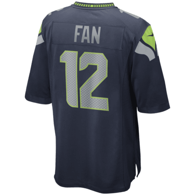 12 Fan Seattle Seahawks Men's Nike NFL Game Jersey