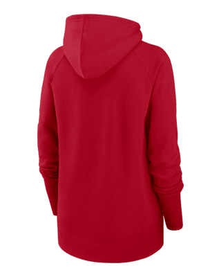 Nike Assymetrical (NFL Kansas City Chiefs) Women's Full-Zip Hoodie