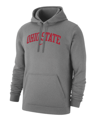 Мужское худи Ohio State Club Fleece Nike College Pullover Hoodie