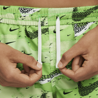 Nike Swim Flock Big Kids' (Boys') 4" Volley Shorts