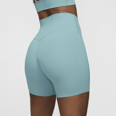 Shorts de ciclismo de cintura alta de 13 cm con sujeción suave para mujer Nike Zenvy