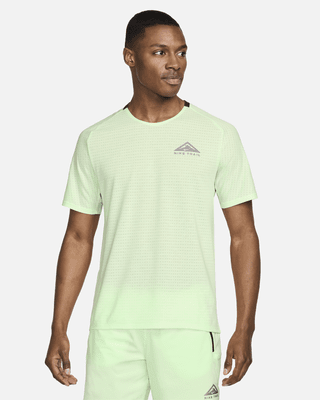 Мужские шорты Nike Trail Solar Chase Dri-FIT Short-Sleeve Top для бега