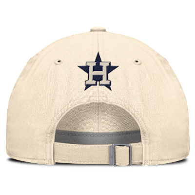 Gorra de algodón orgánico sin estructura para hombre Nike Statement Club Houston Astros
