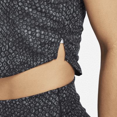 Nike Dri-FIT One Samarreta de tirants de disseny cropped amb estampat - Dona