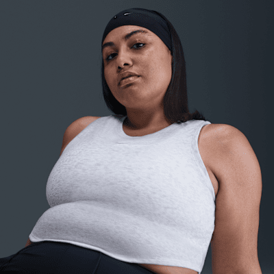 Nike Sportswear Chill Knit Camiseta de tirantes corta y ceñida con elástico mini (Talla grande) - Mujer